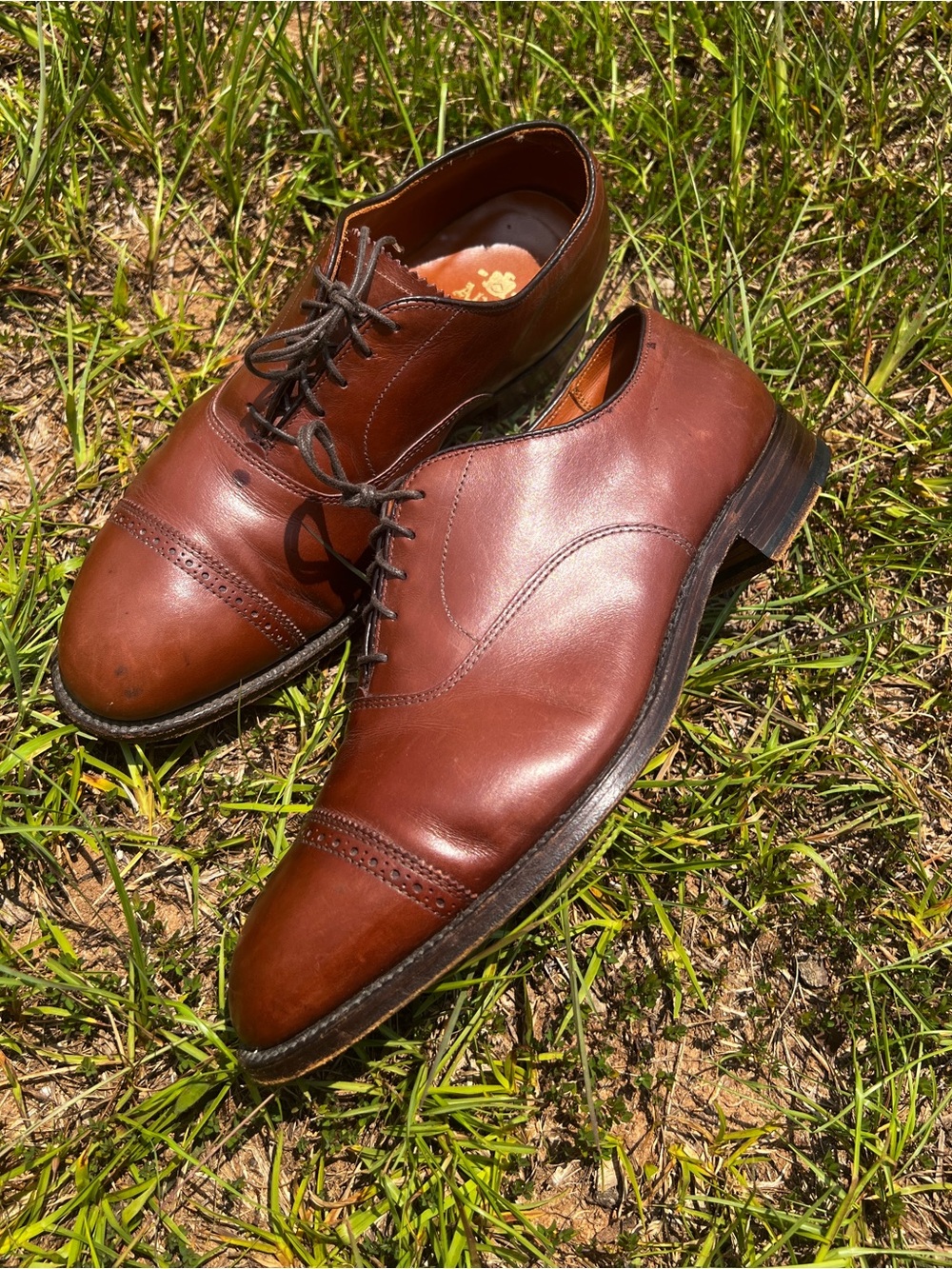 CLEAN Alden size 10 WIDE Mens 900 Style Calfskin Oxford shoes